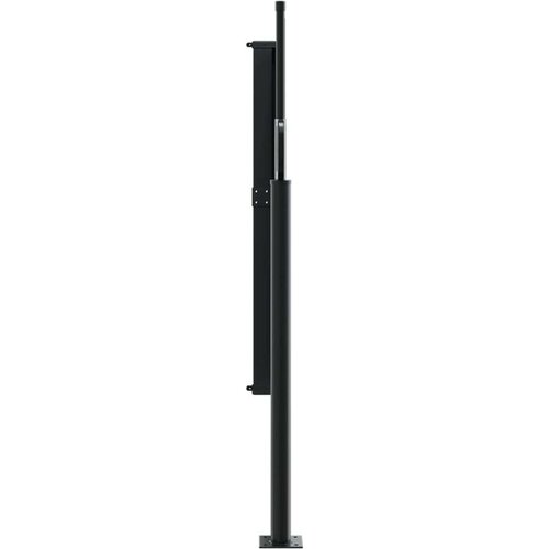 vidaXL Bočna tenda na uvlačenje crna 120 x 500 cm Cijene