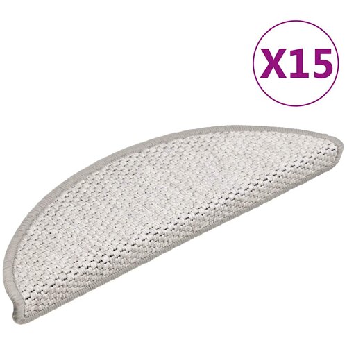  Samoljepljivi otirači za stube 15 kom 56x17x3 cm boja platine Cijene