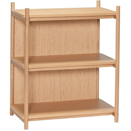 H&amp;uuml;bsch Biblioteka u dekoru hrasta u prirodnoj boji 75x88 cm Heritage &amp;ndash; Slike