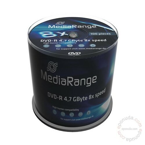 Mediarange 558MR/Z DVD-R 8X 4.7GB MR438 disk Slike