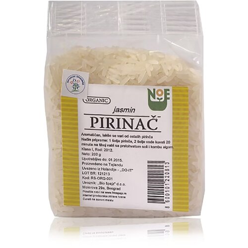 Biospajz Organski integralni jasmin pirinač biošpajz, 200g Cene