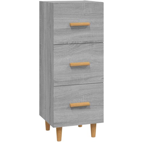 Maison Chic Komoda - Predalnik siva sonoma 34,5x34x90 cm inženirski les, (21717570) Slike