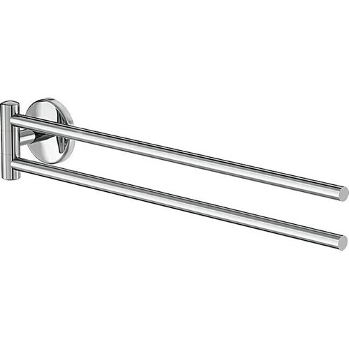 LENZ Flame Držač ručnika za ruke (S 2 kraka, Srebrne boje, &amp;Scaron;irina: 60 mm) Slike