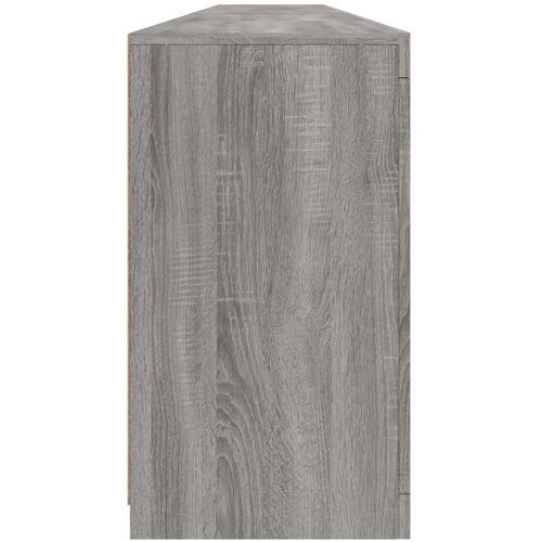  Komoda z LED lučkami siva sonoma 283x37x67 cm Slike