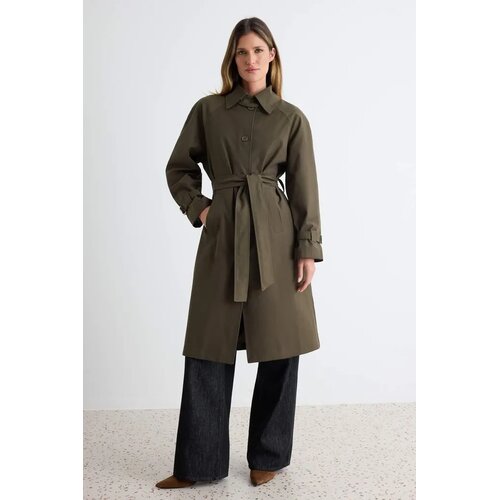 Trendyol Milla ženska jakna model Twoaw27Tr00022, maslinasta Cene