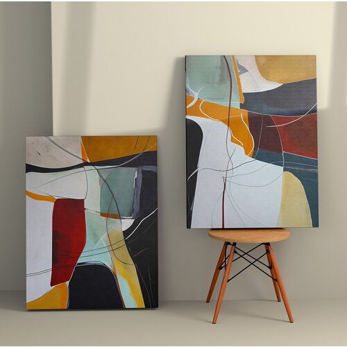 Wallity zidna dekoracija 2KNV4354, 70 x 100cm, 2 komada Cene