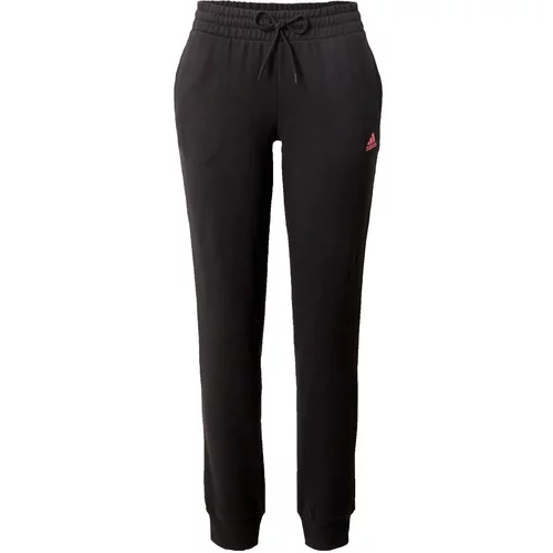 ADIDAS SPORTSWEAR Športne hlače 'Essentials' roza / črna