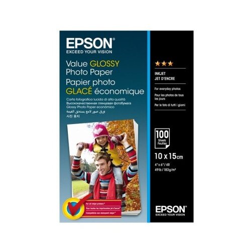 Epson value glossy 10x15 100 sheet Slike