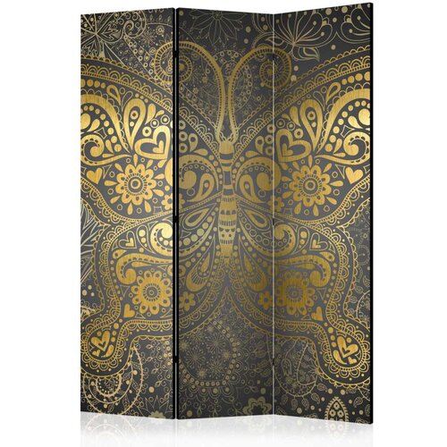 Paravan u 3 dijela - Golden Butterfly [Room Dividers] 135x172 Cijene