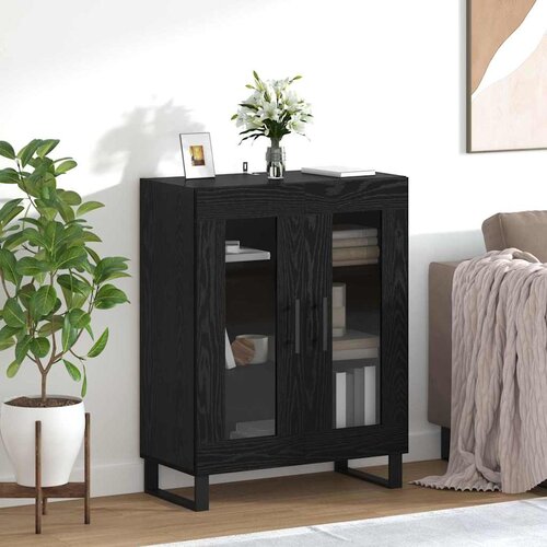  Kreveta Crni hrast 69,5 x 34 x 90 cm Konstruirano drvo Cijene