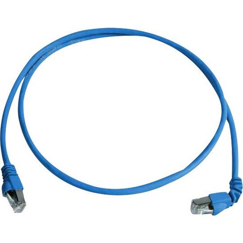 Telegärtner L00000A0198 RJ45 omrežni kabel\, Patch kabel CAT 6a S/FTP 1.00 m modra ognjevaren\, brez halogena 1 kos, (20415638) Cene