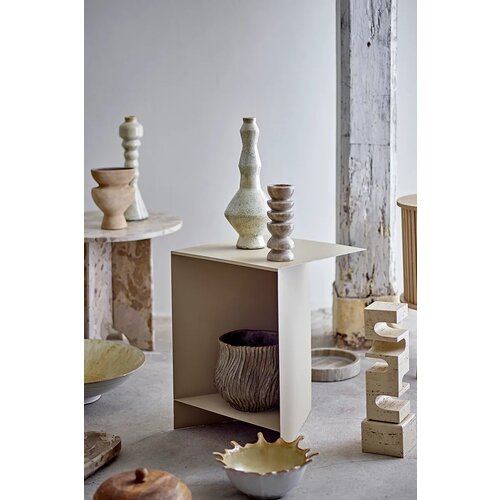 Bloomingville Ukrasna figurica Hallam Deco 10 x 34 x 10 cm boja: bež Slike
