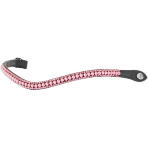 PS of Sweden Čelni trak Classic Pearl Vintage Pink, black - FULL Slike