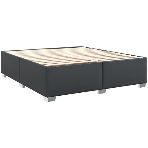 Okvir za krevet crni 180x200 cm od umjetne kože Slike