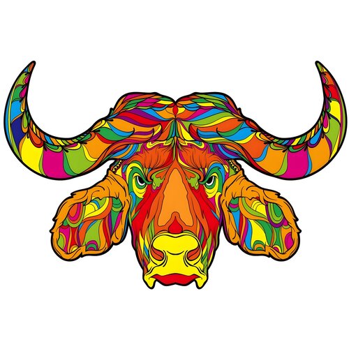  Drvene puzzle - Bull / L KP21971 Cijene