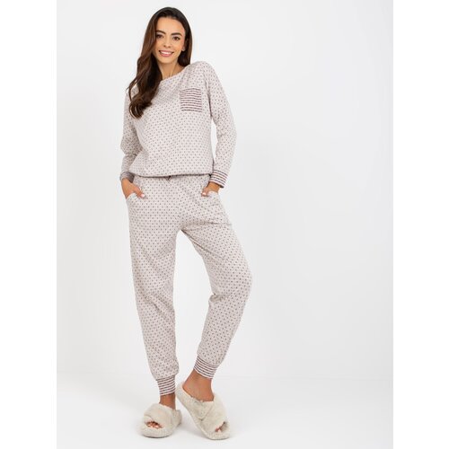 BERRAK Pyjamas-BR-PI-9114-light beige Slike