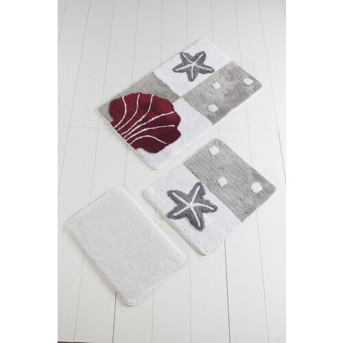 Lessentiel Maison set 3 prostirke za kupatilo Šareni Cene