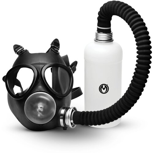 Master Series Overload Stroker Gas Mask Kit Black Slike