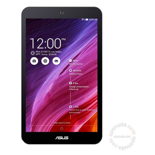 Asus MeMO Pad 8 ME181CX-1A025A 8 4-Core 1.8GHz 1GB 8GB Android 4.4 crni tablet pc računar Slike