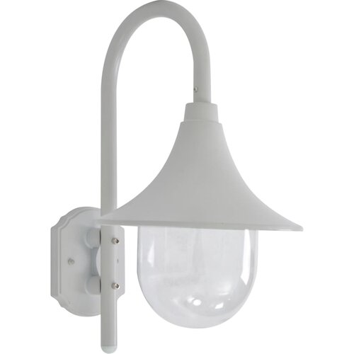  Vrtna zidna svjetiljka E27 42 cm aluminijska bijela Cijene