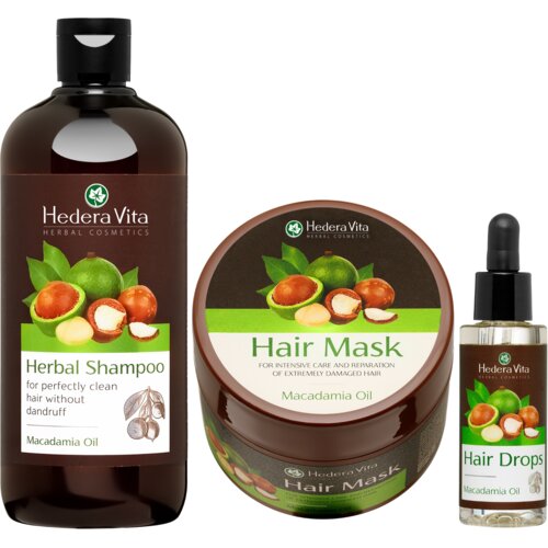 Hedera Vita "Sebum Control" set za kosu sa uljem makadamije Cene