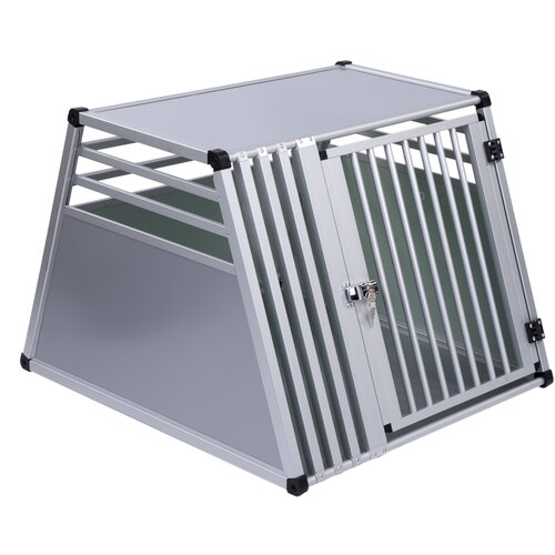 zooplus Avtomobilski boks za pse AluRide - Velikost L: Š 80 x G 92 x V 65 cm Cene