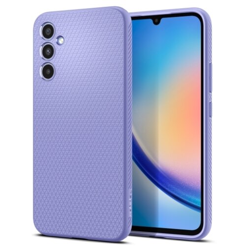 Spigen Liquid Air silikonski ovitek za Samsung Galaxy A34 lila Slike