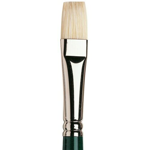 WINSOR &amp;amp; NEWTON Winton Ravni kist kratki (Veličina kista: br. 8, Svinjske čekinje, Drvo) Slike