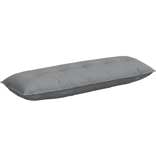 vidaXL Poglavni vzglavnik Svetlo siva 140 x 19 x 50 cm blago Cene