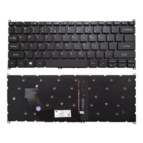  tastatura acer swift N17P2 SF314-52 SF314-52G S30-20 osvetljenje Slike