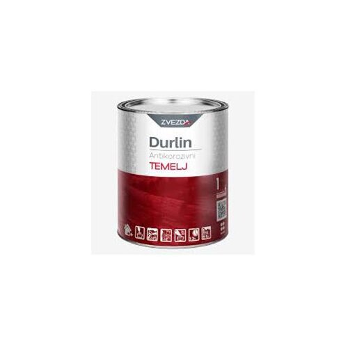 Zvezda Durlin emajl za drvo i metal crni 0,20l Slike