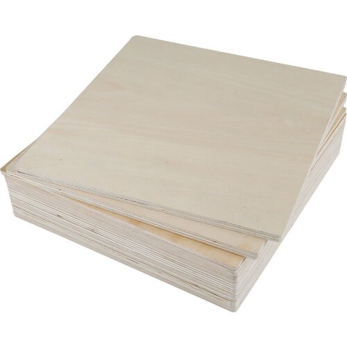  Set drvenih ploča od lipe - 300 x 300 x 5 mm Cijene