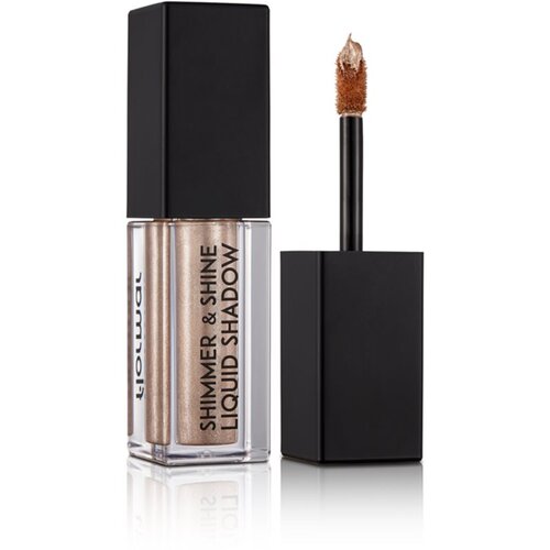 Flormar Shimmer & Shine Liquid Shadow bleščeča tekoča senčila za oči odtenek 01 Cashmere Gold 4,5 ml Cene