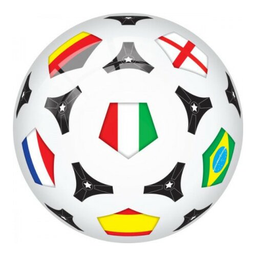 Dema-stil Dema stil lopta za fudbal, bela 23cm ( A073384 ) Slike