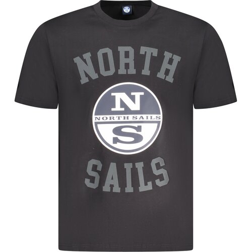 North Sails SHORT SLEEVE T-SHIRT MEN BLACK Slike