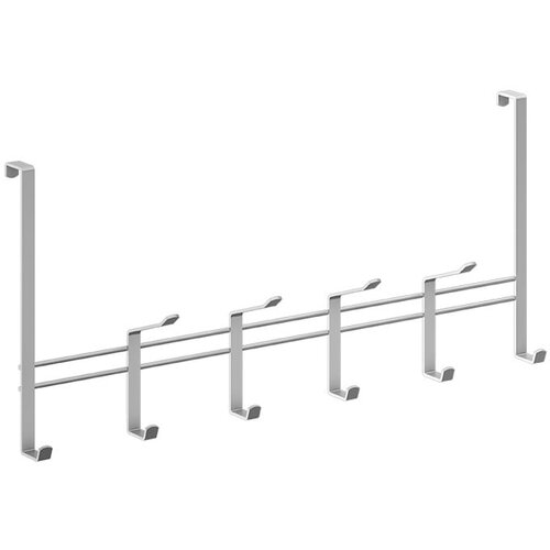 Metaltex Metalna vješalica za vrata srebrne boje 45 cm - Cijene