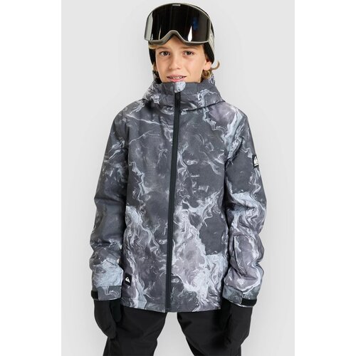 Quiksilver Mission Printed Kids Jakna thermostamp grayscale Cene