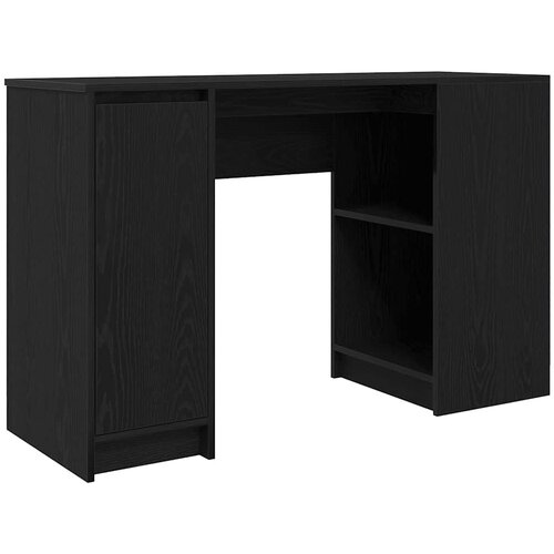 Maison Chic Pisalna miza - pisarniška miza - Računalniška miza črna hrast 120x42x76 cm inženirski les, (21785695) Cene