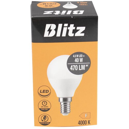 Blitz led žarulja E14 4.5 w 470 lm 4000 k P45 Cene