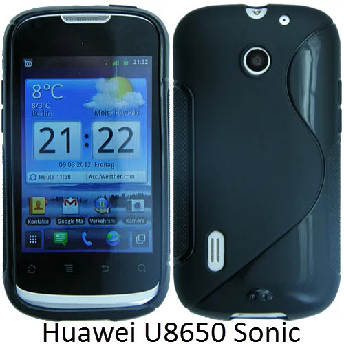  Gumijasti / gel etui za Huawei U8650 Sonic (več barv in vzorcev)