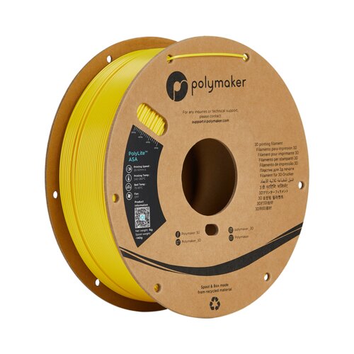 Polymaker PolyLite ASA Yellow Slike