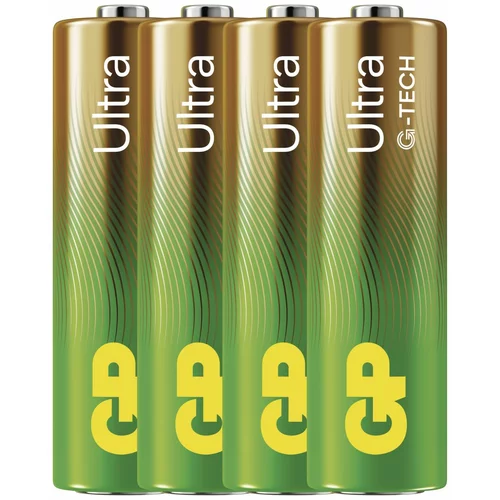 Gp alkalne baterije ULTRA AA (LR6) 4PP MB