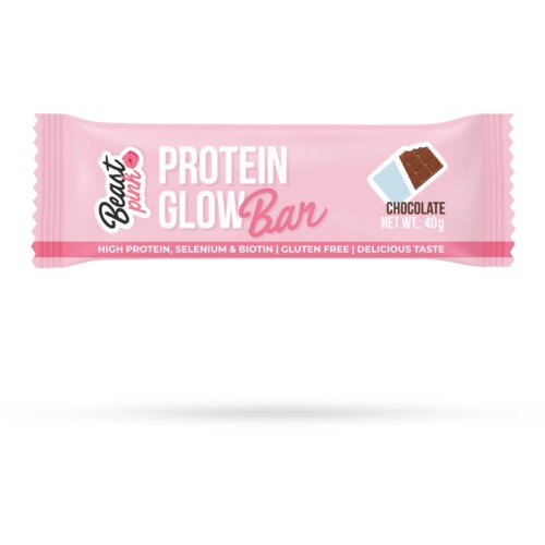 BeastPink proteinska čokoladica glowbar 40  g  čokolada Cene