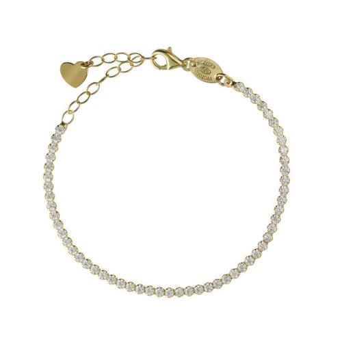 Vittoria Ženska victoria cruz well-loved crystal gold narukvica sa swarovski kristalima ( a4431-07dp ) Slike
