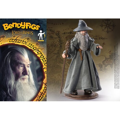  Bendyfig Lord of the Rings Gandalf figurica Noble Collection Cene