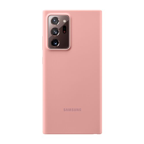 Samsung galaxy NOTE20 ultra silicone cover bronze EF-PN985TAEGEU Slike