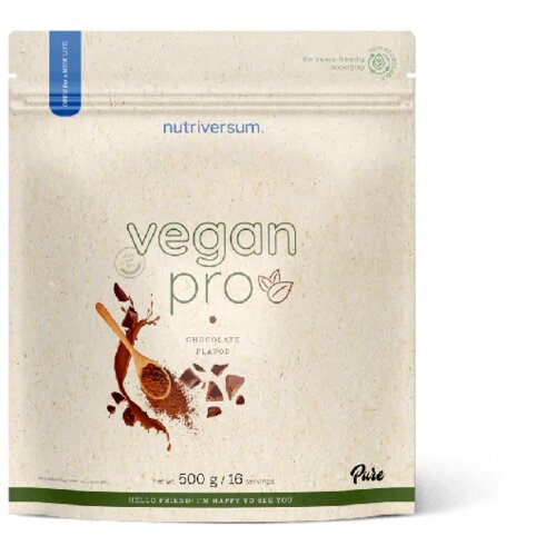 NUTRIVERSUM vegan pro protein &ndash; biljni proteinski izvor za sportiste i vegane čokolada Cene