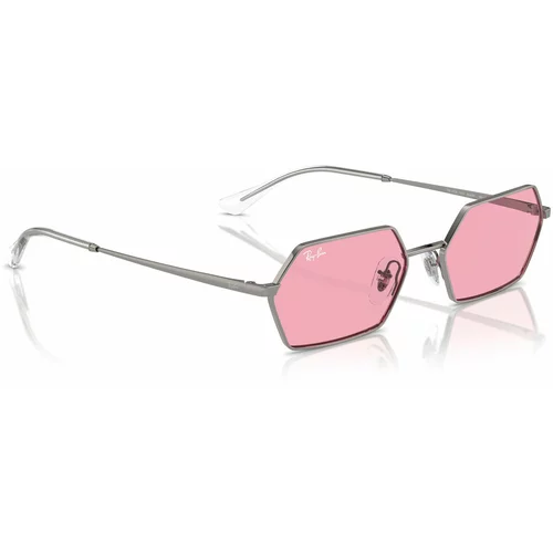 Ray-ban Sončna očala Yevi Bio Based 0RB3728 004/84 Gunmetal/Pink