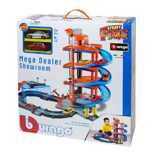 STREET FIRE 1/43 MEGA DEALER SHOWROOM Slike