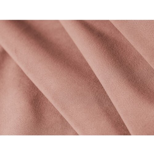 Cosmopolitan Design Rožnata žametna raztegljiva sedežna garnitura 206 cm Kemi &amp;ndash; Slike